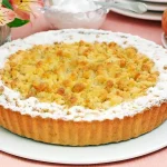 TORTA CROCANTE DE MAÇÃS